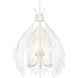 Cay 3 Light 14.38 inch Matte White Pendant Ceiling Light